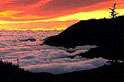 clouds, sunset, western landscape photography