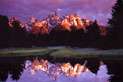 Grand Tetons reflection, national park